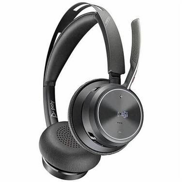 Poly Voyager Focus 2 UC Teams Stereo Bluetooth Headset USB-C with Stand