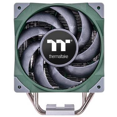 Thermaltake TOUGHAIR 510 Dual Fan CPU Cooler CL-P075-AL12RG-A GREEN, *Eligible for eGift Card up to $50