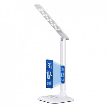Simplecom EL808 LED Desk Lamp 4W with Digital Clock