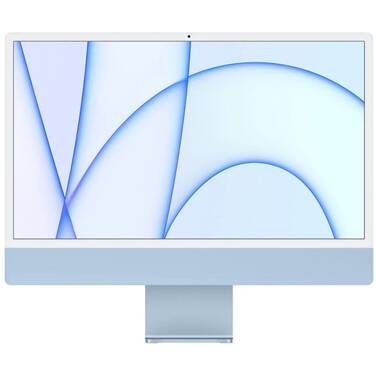 Apple iMac with Retina 4.5K Display 24 7-core GPU 256GB Blue 2021 MJV93X/A