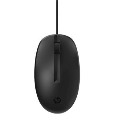 HP Wired 128 USB Laser Mouse Black 265D9AA