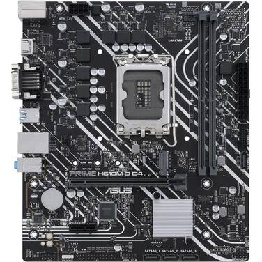 ASUS S1700 MicroATX PRIME H610M-D D4-CSM DDR4 Motherboard