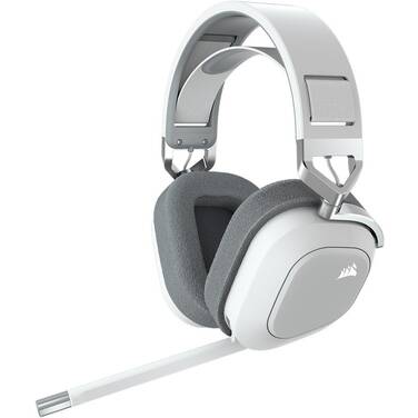 Corsair HS80 RGB Wireless Gaming Headset White CA-9011236-AP, Limit 1 per customer