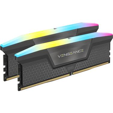 64GB DDR5 (2x32G) Corsair 5600MHz CMH64GX5M2B5600Z40K VENGEANCE RGB RAM for AMD