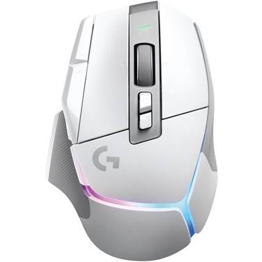 Logitech G502 X Plus Wireless RGB Gaming Mouse - White