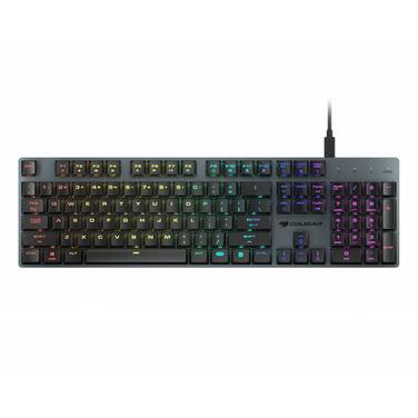 Cougar LUXLIM RGB Optical Linear-Red Mechanical Gaming Keyboard Black