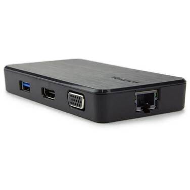 Targus USB 3.0 and USB-C Dual Travel Dock DSU100US