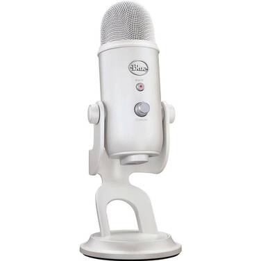 Blue Yeti White USB Microphone 988-000537