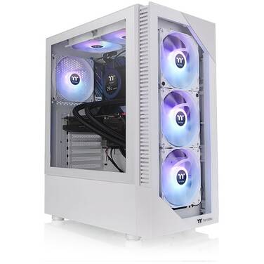 Thermaltake ATX View 200 ARGB Tempered Glass Snow Edition CA-1X3-00M6WN-00, *Eligible for eGift Card up to $50