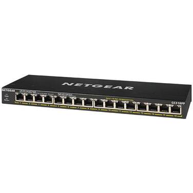 16 Port Netgear GS316PP-100AJS Gigabit POE+ Network Switch