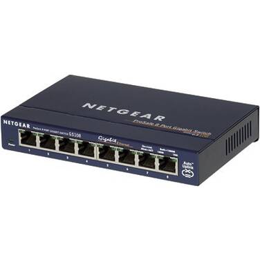 8 Port Gigabit Netgear GS108AU Network Switch