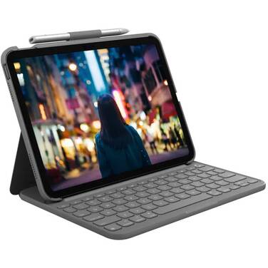 Logitech Ipad Slim Folio For Ipad 10.2 (7th Gen) With Apple Pen Holder