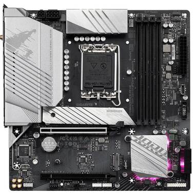 Gigabyte S1700 Micro-ATX B760M AORUS ELITE AX DDR5 Motherboard