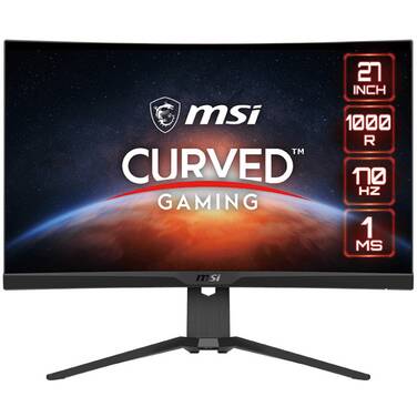 27 MSI G272CQP VA WQHD 170Hz Gaming Curved Monitor with Height Adjust