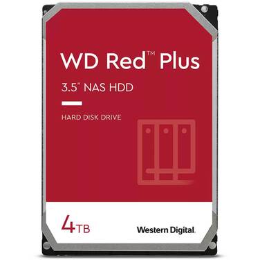 4TB WD 3.5 SATA 6Gb/s Red Plus HDD PN WD40EFPX