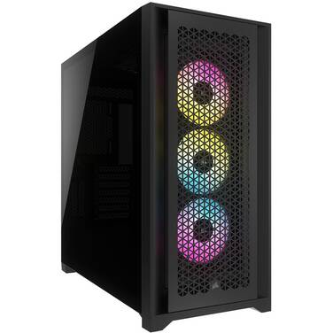 Corsair E-ATX 5000D RGB AIRFLOW TG BLACK Case CC-9011242-WW