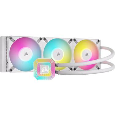 Corsair iCUE H150i Elite CAPELLIX XT RGB White Liquid CPU Cooler CW-9060073-WW