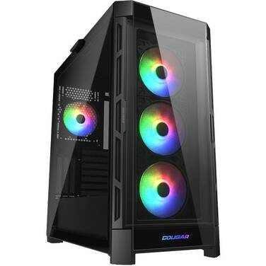 Cougar E-ATX DUOFACE Pro RGB Tempered Glass Case Black CGR-5AD1B-RGB