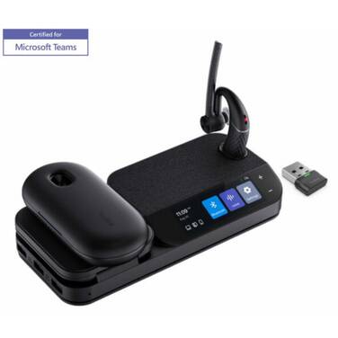 Yealink BH71-WORKSTATION-PRO Bluetooth Wireless Mono Headset With Touch Screen and Charging Case