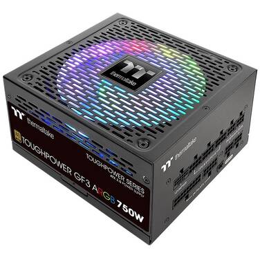 750 Watt Thermaltake Toughpower GF3 ARGB Gen5 Modular Power Supply Black