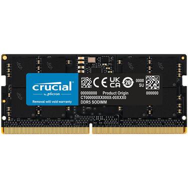 16GB SODIMM DDR5 5600MHz Crucial RAM for Laptops CT16G56C46S5