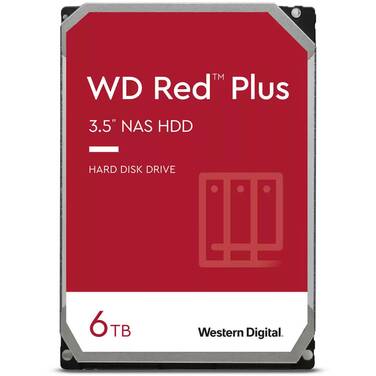 6TB WD 3.5 SATA 6Gb/s Red Plus HDD WD60EFPX