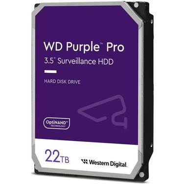 22TB WD 3.5 SATA 6Gb/s Purple Pro SV HDD WD221PURP, Limit 4 per customer