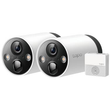 TP-Link Tapo C420S2 Smart Wire-Free Security Camera System 2-Camera