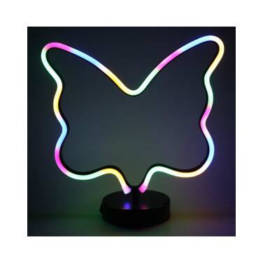 LED Neon Butterfly USB Powered TD002