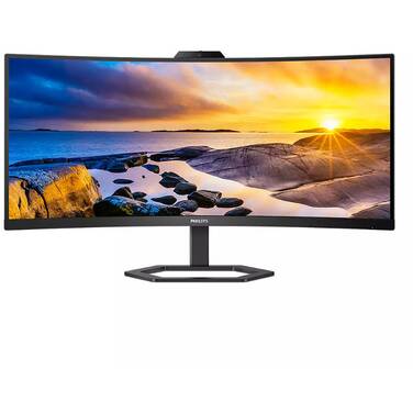 34 Philips 34E1C5600HE WQHD VA Monitor with Windows Hello Webcam