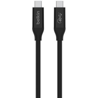 Belkin 80cm USB 4.0 100W USB-C to USB-C - Male to Male Cable INZ001BT0.8MBK