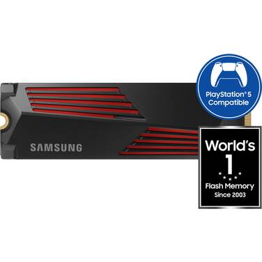 1TB Samsung 990 PRO With Heatsink M.2 NVMe PCIe SSD MZ-V9P1T0CW, Limit 1 per customer