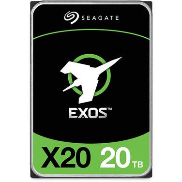 20TB Seagate EXOS X20 3.5 SATA 7200rpm Hard Drive ST20000NM007D, *Chance to win!