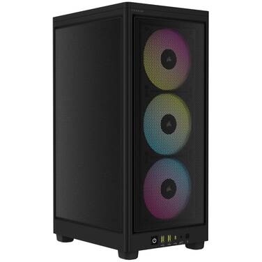 Corsair Mini-ITX Tower 2000D RGB AIRFLOW CC-9011246-WW Black Mesh Case