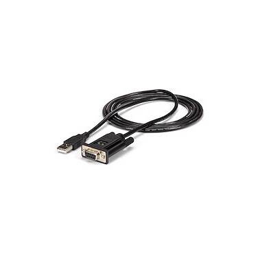 1 Port USB to Null Modem RS232 DB9 Serial DCE Adapter Cable with FTDI ICUSB232FTN