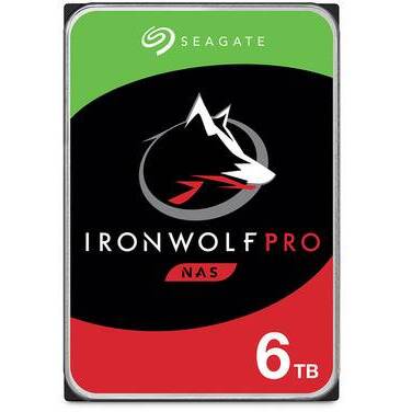 6TB Seagate 3.5 7200rpm SATA IronWolf PRO NAS HDD ST6000NT001