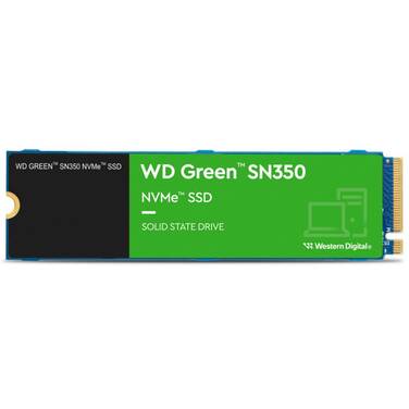 2TB WD Green SN350 2TB M.2 NVMe PCIe 3.0 SSD WDS200T3G0C