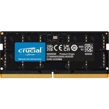 32GB SODIMM DDR5 5200MHz Crucial RAM for Laptops CT32G52C42S5