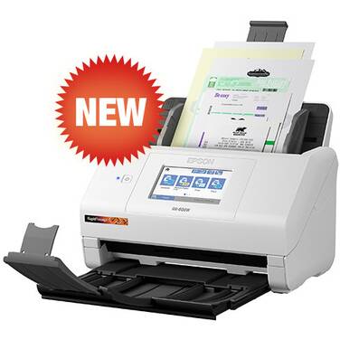 Epson RapidReceipt RR-600W Duplex Colour A4 Document Scanner B11B258505