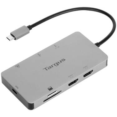 Targus USB-C Dual HDMI 4K Portable Docking Station DOCK423AU with 100W PD