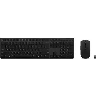 Lenovo Professional Wireless Rechargeable Combo Keyboard and Mouse - 4X31K03931