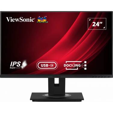 24 Viewsonic VG2456 FHD IPS Monitor with USB Type-C