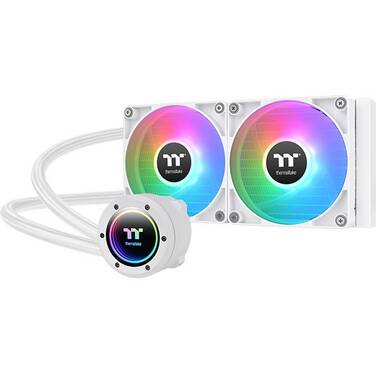 Thermaltake TH240 V2 ARGB Sync Snow Edition CL-W364-PL12SW-A AIO Liquid CPU Cooler, *Eligible for eGift Card up to $50