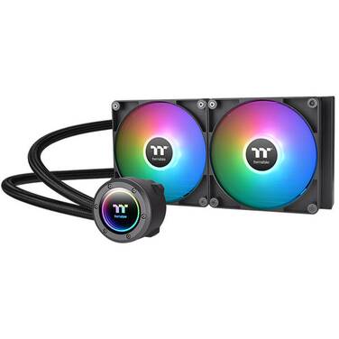 Thermaltake TH280 V2 ARGB Sync Black Edition CL-W375-PL14SW-A Liquid CPU Cooler, *Eligible for eGift Card up to $50