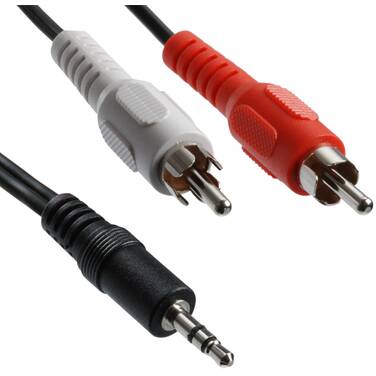 2 Metre RCA to 3.5mm Headphone Cable