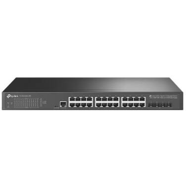 24 Port TP-Link JetStream SG3428X-UPS Gigabit L2+ Managed Switch with 4x 10Gbps SFP+ and UPS