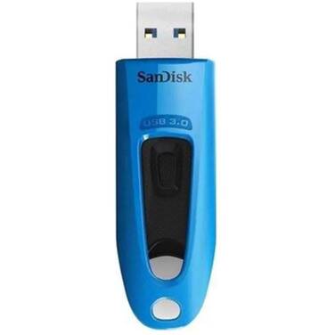 32GB SanDisk Ultra USB 3.0 Flash Drive CZ48 Blue SDCZ48-032G-U46B