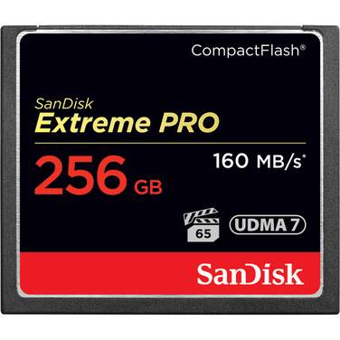 256GB SanDisk Extreme Pro Compact Flash Card SDCFXPS-256G-X46
