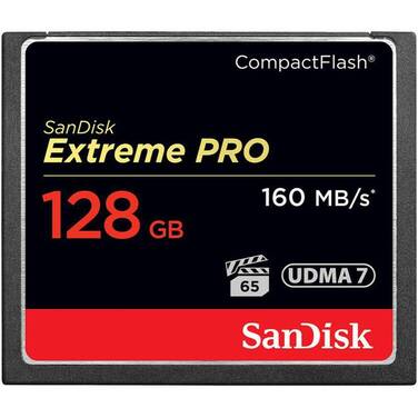 128GB SanDisk Extreme Pro Compact Flash Card SDCFXPS-128G-X46