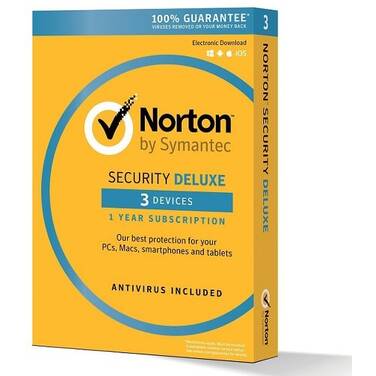 Symantec Norton 360 Deluxe VPN/DarkWeb 3 Devices